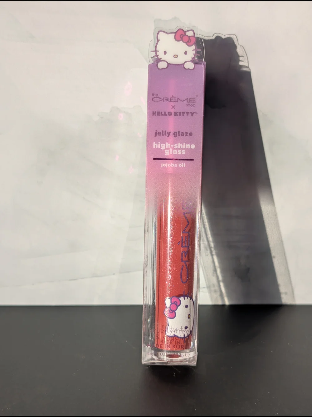 Hello Kitty Limited Edition Jelly Glaze High-Shine Lip Gloss Free Gift Included!